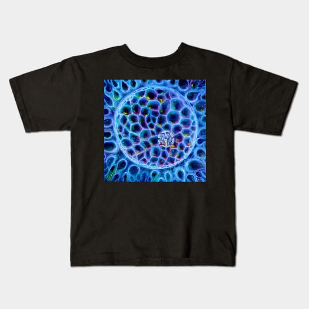 Cell nucleus Kids T-Shirt by CORinAZONe